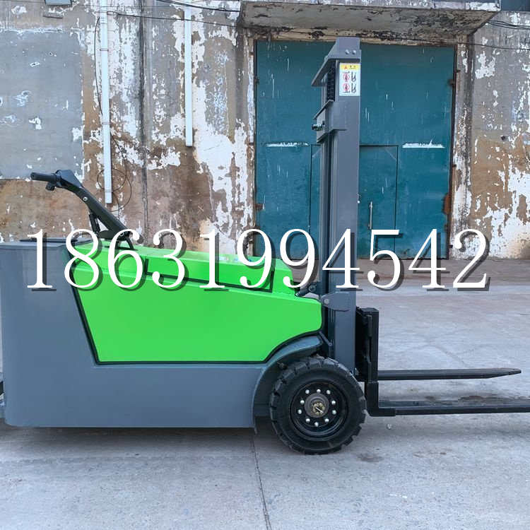津南区小型电动叉车1吨2吨步行站驾式电瓶堆高充电装卸车液压升降车铲车